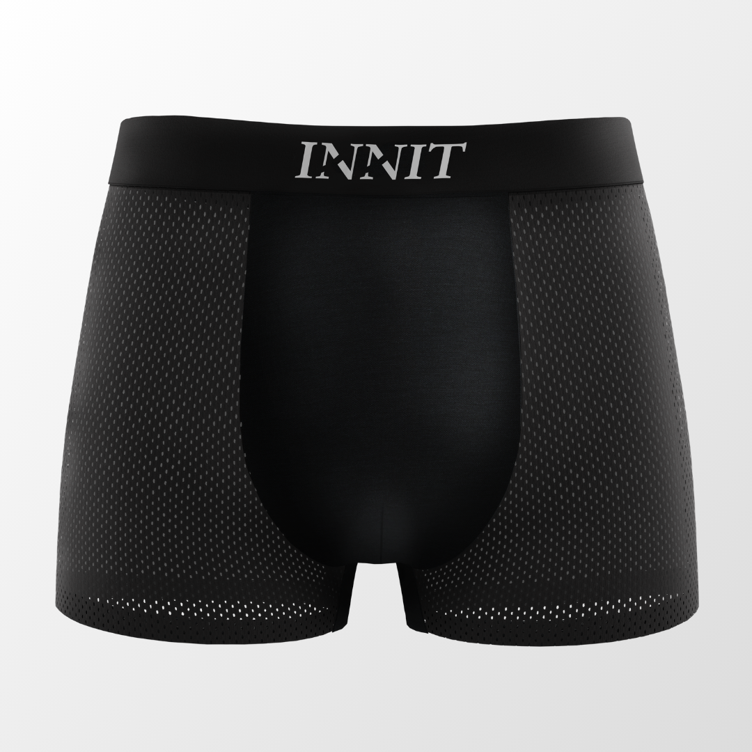 INNIT Bamboo Boxers 3-Pack Black | + 3 FREE